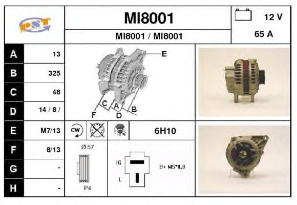 Generator MI8001