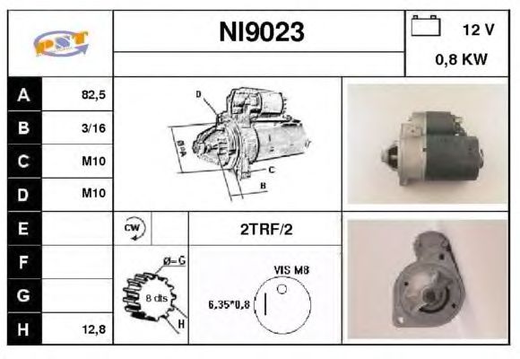 Startmotor NI9023