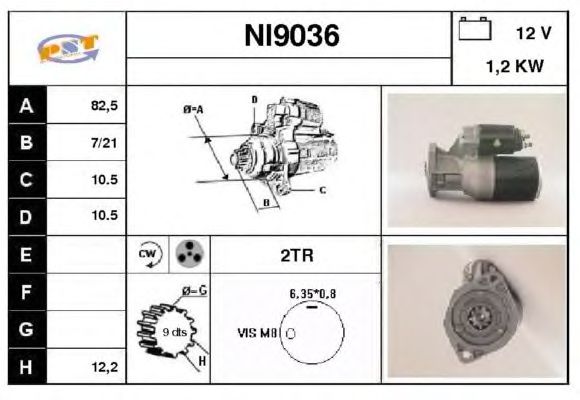 Mars motoru NI9036