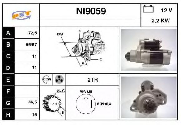 Mars motoru NI9059