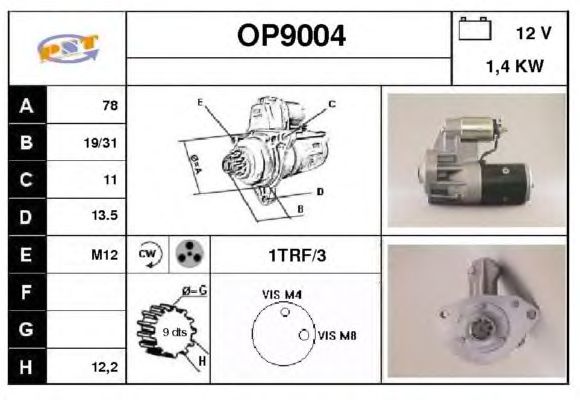 Mars motoru OP9004