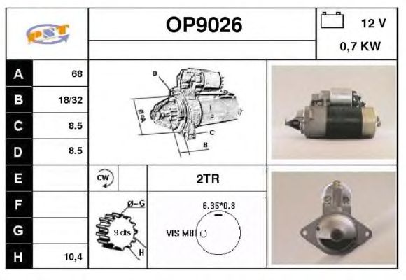 Mars motoru OP9026