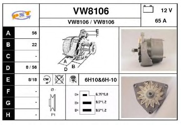 Generator VW8106