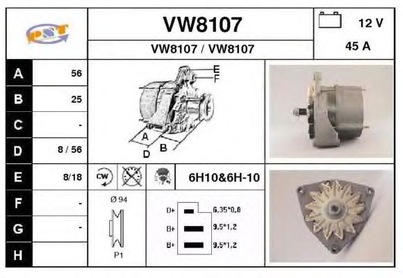 Generator VW8107