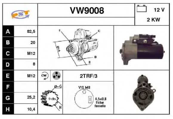 Mars motoru VW9008