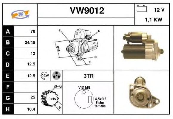 Mars motoru VW9012