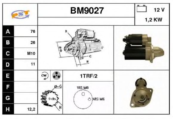 Mars motoru BM9027