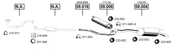 Exhaust System CI090385