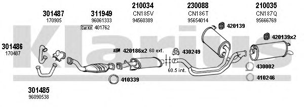 Exhaust System 180089E
