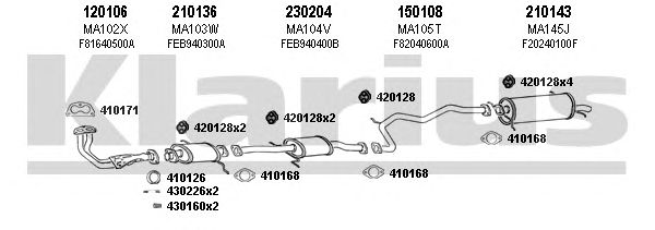 Exhaust System 570065E