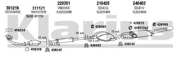 Exhaust System 790057E