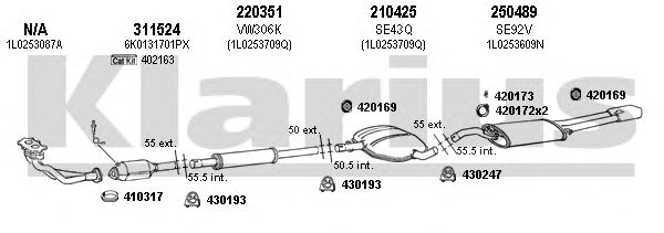 Exhaust System 790110E