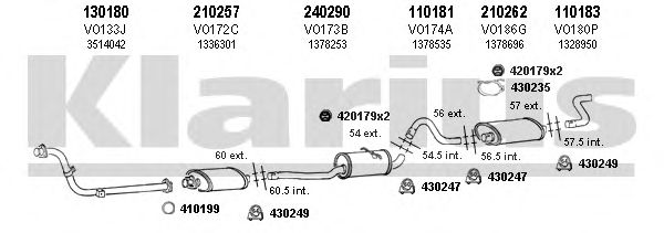 Exhaust System 960083E