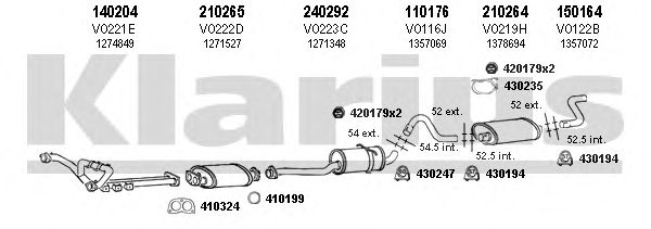 Exhaust System 960157E