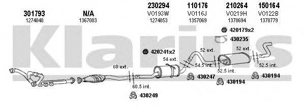 Exhaust System 960159E