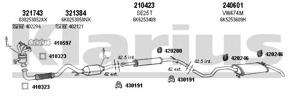 Exhaust System 790233E
