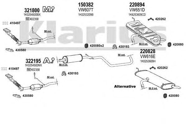 Exhaust System 931124E