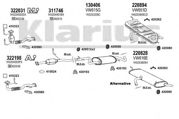 Exhaust System 931125E