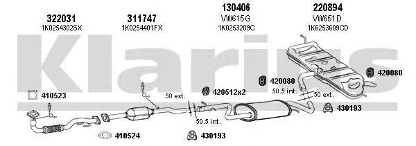 Exhaust System 931135E