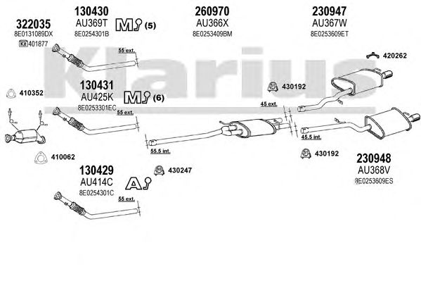 Exhaust System 940611E