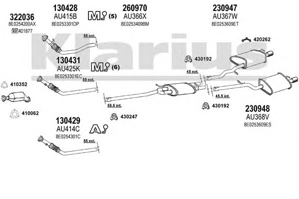 Exhaust System 940613E