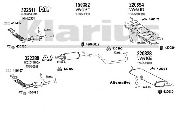 Exhaust System 931189E