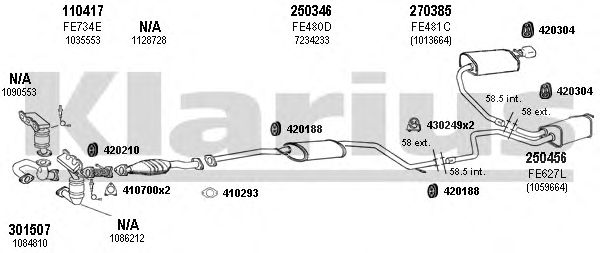 Exhaust System 361875E