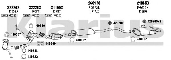 Exhaust System 631036E