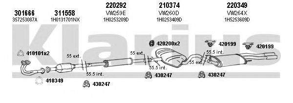 Exhaust System 931297E