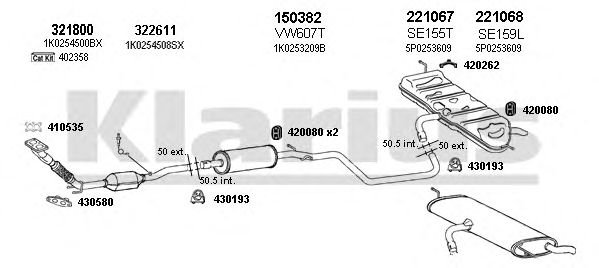 Exhaust System 790226E