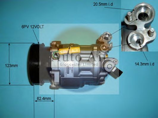 Compressor, airconditioning 14-0221R