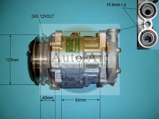 Compressor, ar condicionado 14-1109