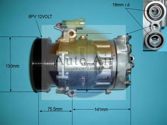 Compressor, ar condicionado 14-1261