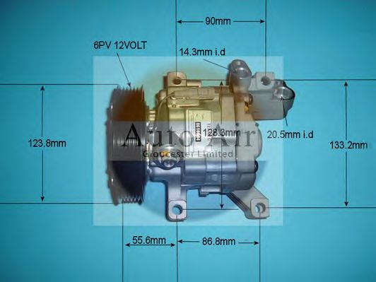 Compressor, ar condicionado 14-1438R