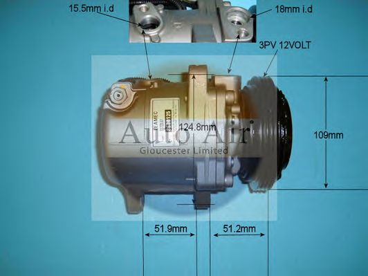 Compressor, airconditioning 14-7002R