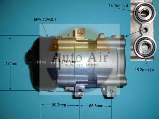 Compressor, airconditioning 14-8145