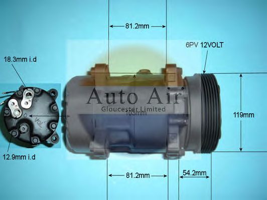 Compressor, ar condicionado 14-9699R