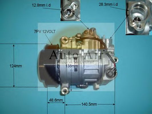 Compressor, airconditioning 14-9712
