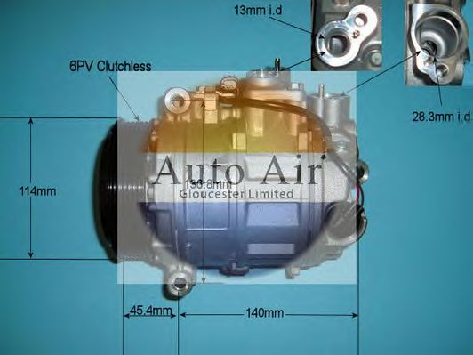 Compressor, airconditioning 14-6256P
