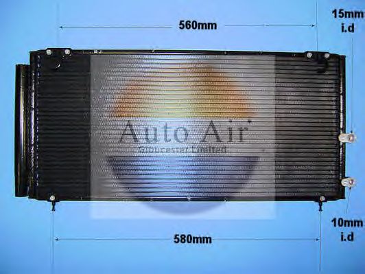 Condensator, airconditioning 16-1018