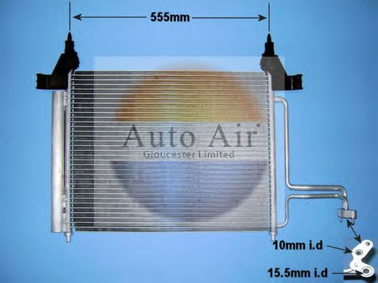 Condensator, airconditioning 16-1123