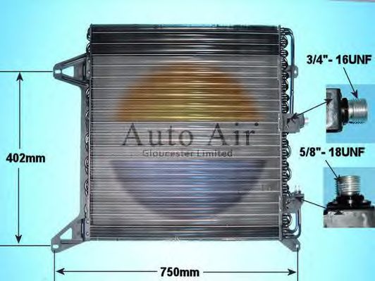 Condensator, airconditioning 16-1164