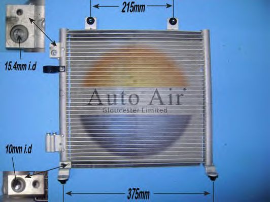 Condensator, airconditioning 16-1292