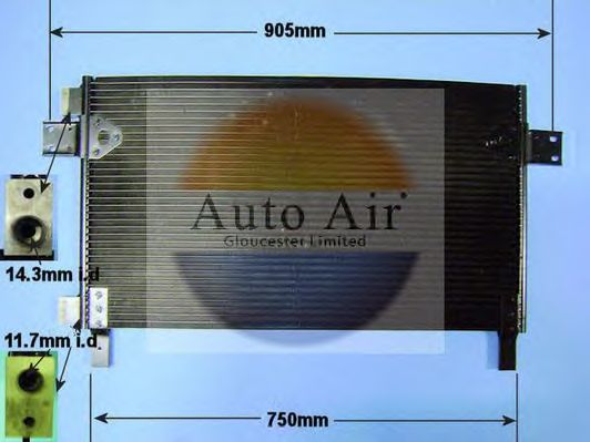 Condensator, airconditioning 16-1377