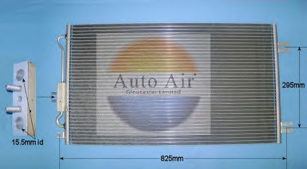 Condensador, ar condicionado 16-1999