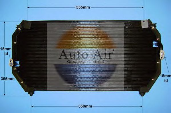 Condensator, airconditioning 16-5027