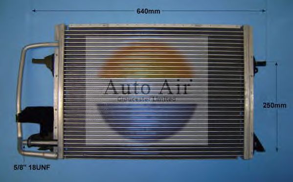 Condensador, ar condicionado 16-6510