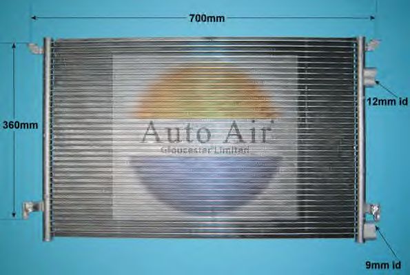 Condensator, airconditioning 16-6514A