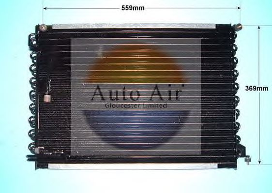 Condensator, airconditioning 16-6535