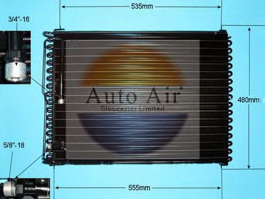 Condensator, airconditioning 16-6537